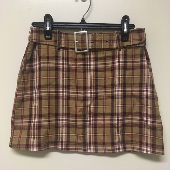 Vintage Dresses & Skirts - VINTAGE Clueless Plaid Mini Skirt